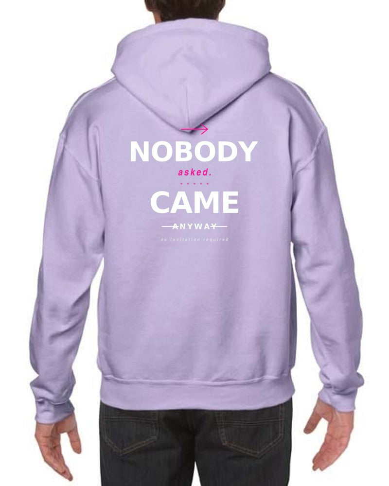 BoldCurves 'Nobody Asked' Hoodie & Vest — Dames Sportkleding met Rugprint