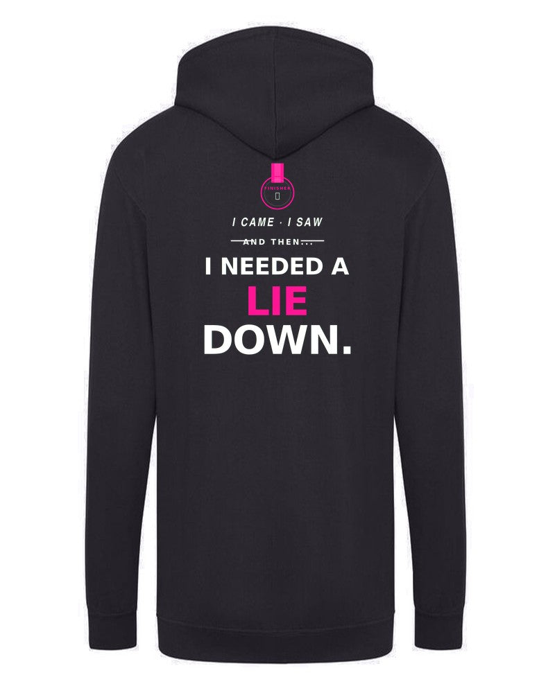 BoldCurves 'I Came I Saw' Hoodie & Vest — Dames Sportkleding met Rugprint