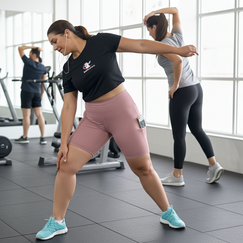 Soft short plum (roze) met zakken