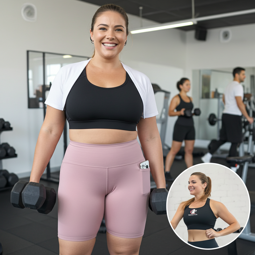 Soft short plum (roze) met zakken