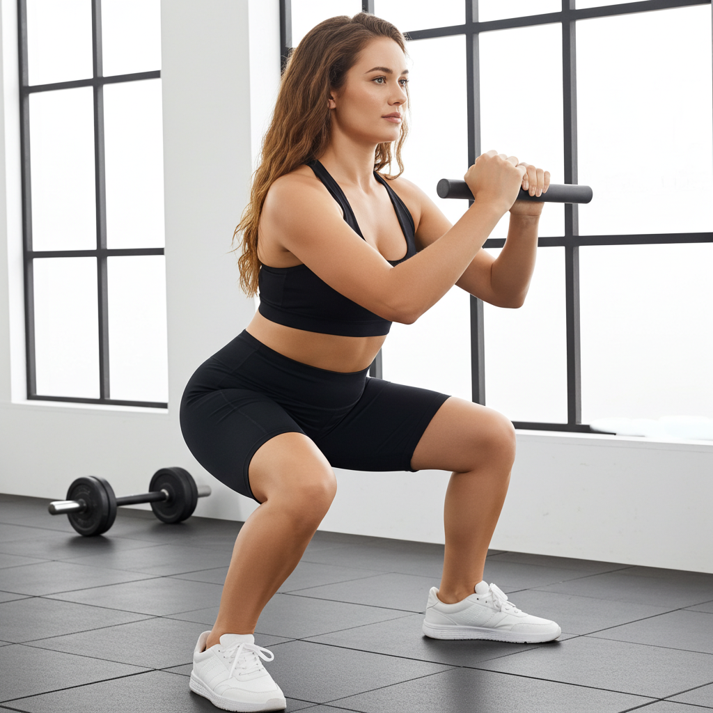 Scrunch legging short black